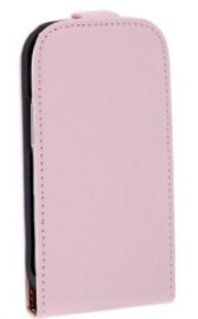 Кожен калъф FLIP FLEXI за HTC Desire 820 розов